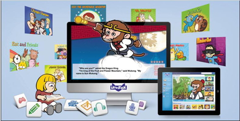 리틀팍스... 인기 동화에 애니메이션 접목… 영어 흥미 높여