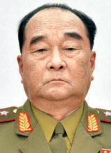 김격식 전 북한 인민무력부장.