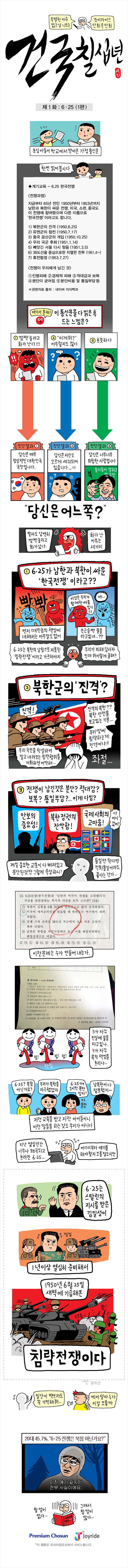 건국칠십년 제 1화 : 6·25 (1편)
