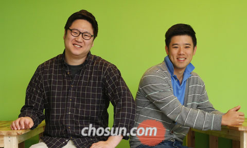 잡플래닛의 윤신근·황희승 공동대표(왼쪽부터)