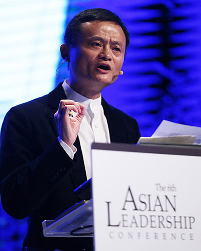 2015년 5월 19일 알리바바 마윈 회장은 조선일보가 주최한 아시안리더십콘퍼런스 기조연설에서 