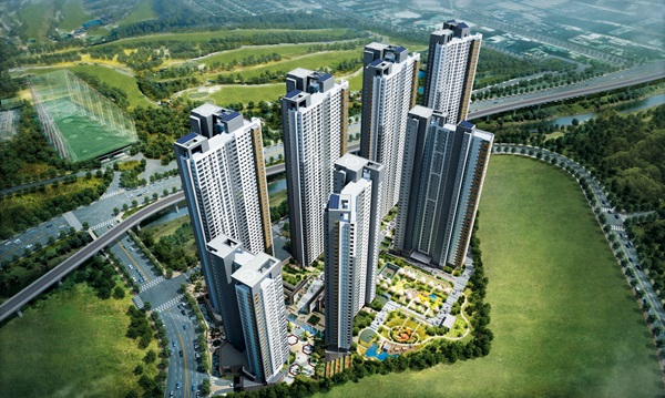 대우건설은 분당선과 용인경전철 환승역인 기흥역 인근에 ‘기흥역 센트럴 푸르지오’를 분양하고 있다.