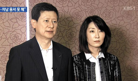 신동주(왼쪽) 전 일본 롯데홀딩스 부회장은 2일 방송사와 인터뷰를 갖고“일본 롯데홀딩스 주총에서 승리해 아버지를 복귀시키고, 자신도 복귀하겠다”는 입장을 밝혔다.
