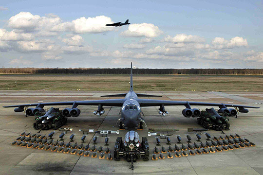 B-52 폭격기. /주간조선