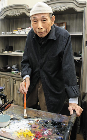 화가 문학진은 “작가들의 감성과 작업 스타일이 각기 다르기 때문에 그들의 작품을 보러 다니는 것만으로도 많은 공부가 된다. 작품 자체가 선생”이라고 말했다.