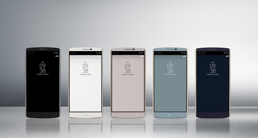 LG전자 스마트폰 ‘V10’을 비롯해 21개 제품이 CES 혁신상을 받았다./ LG전자 제공