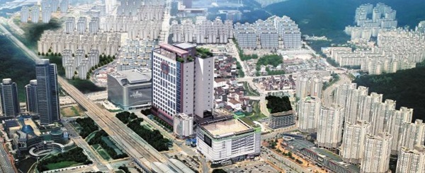 KTX천안아산역 바로 옆에 들어서는 시그마빌S. 1~2층은 근린생활시설, 3층~15층은 오피스텔이며 총 343세대다.