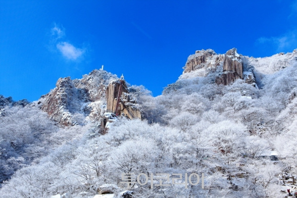 대둔산 설경