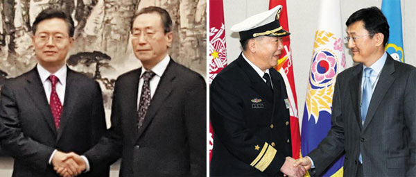 (왼쪽 사진)베이징에서 우다웨이 만나고… 서울에선 韓中 국방정책회의.