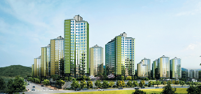 교통거점도시로 성장이 가속화되고 있는 경기도 광주시에서 분양중인 현대건설 ‘힐스테이트 태전’.