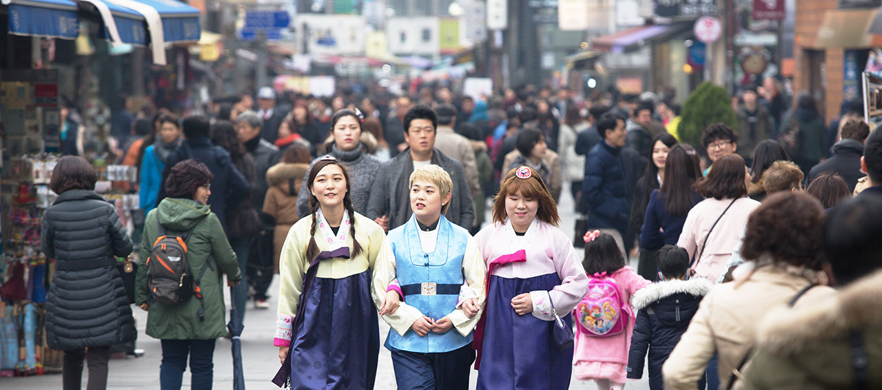 한복소녀 이미지