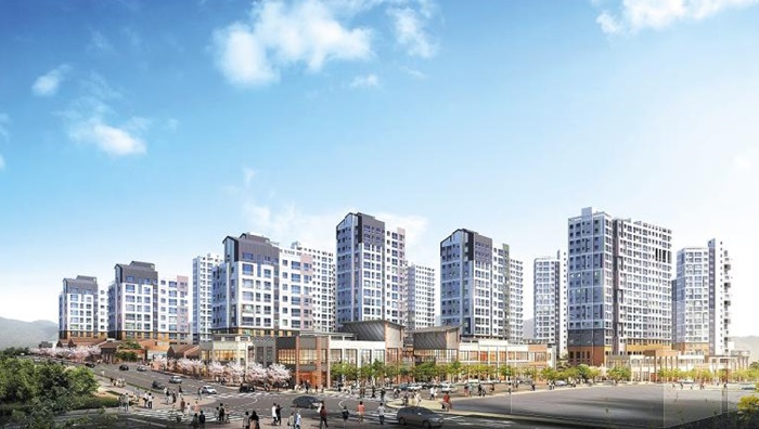 총 667가구 모두 전용면적 85㎡ 이상의 중대형으로 구성되는 힐스테이트 세종 3차. 단지 주변의 풍부한 녹지와 연계된 조경특화설계를 선보인다.