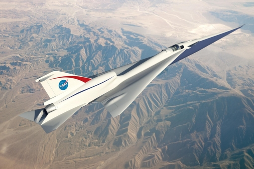 NASA가 개발중인 ‘초음속 여객기’ 컨셉 디자인./NASA 제공