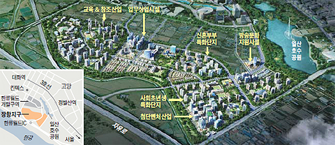 장항지구 지도