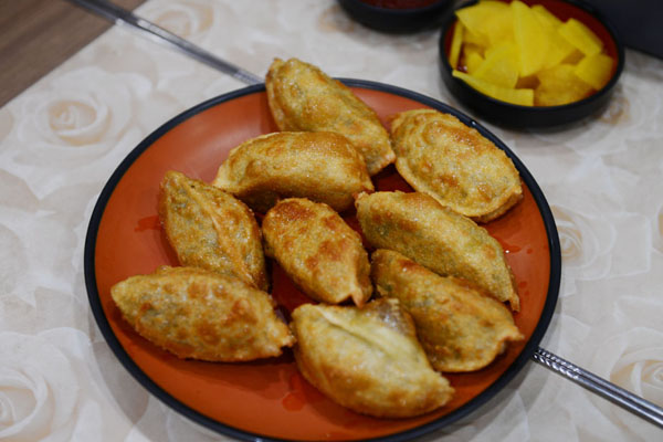 고소하니 바삭한 삼송꾼만두에서 맛있게 먹은 한 끼 식사