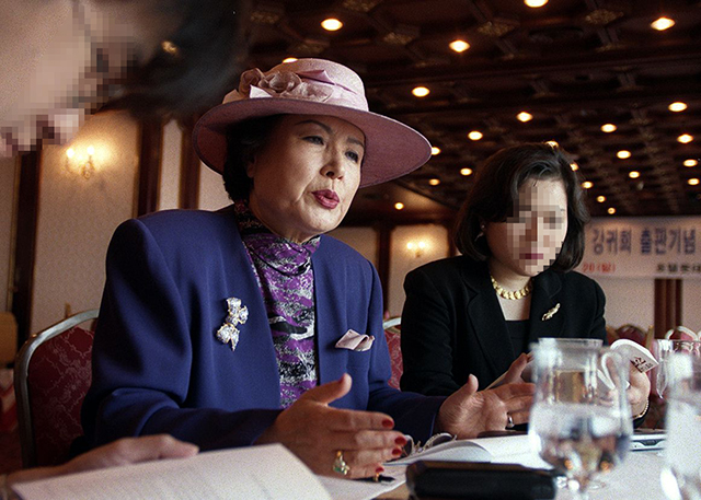 82세 로비스트 강귀희 초대 미스코리아