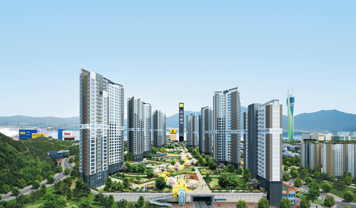하남 벨리체는 지하4층~지상29층 7개동 총 880세대로, 지역주택조합 아파트로서 시행사가 조합 측이기 때문에 집값이 10~20% 정도 낮아 가격 경쟁력이 높다.