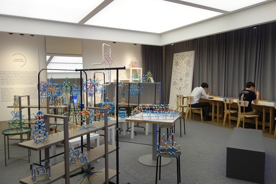  삼성아동교육문화센터 지하 2층 워크숍 공간에서는 다양한 체험 프로그램이 진행된다. /최문혁 기자