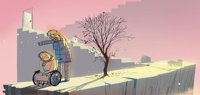 뇌출혈 아내 5년 병수발하던 남편, 그마저 癌 걸리자…