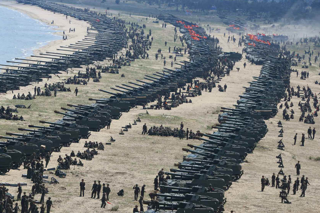 【韓国統一部】北朝鮮の史上最大規模の砲兵火力訓練について｢自負心を鼓吹する目的｣[4/26] [無断転載禁止]©2ch.net->画像>13枚 