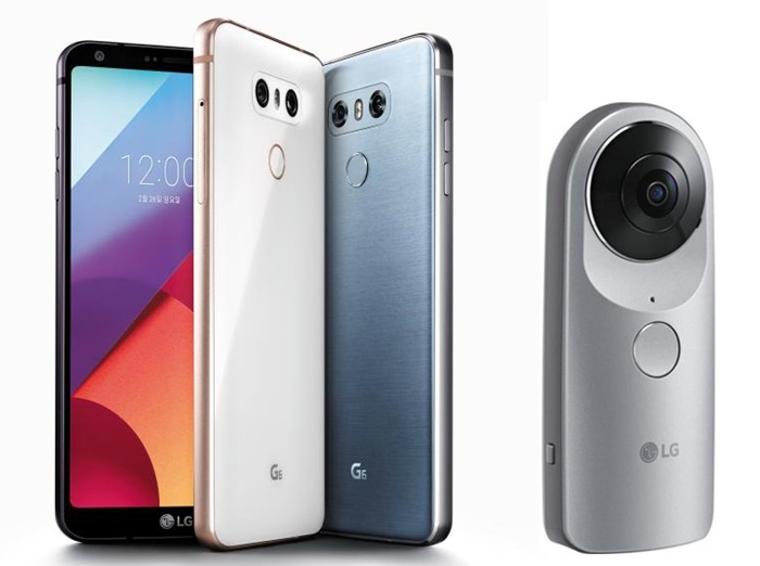 LG ¡®G6¡¯(¿ÞÂÊ)¿Í ¡®360Ä·¡¯(¿À¸¥ÂÊ).