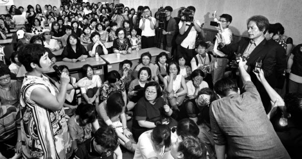 "공립유치원 확대하면 사립 죽는다" 원장들 점거농성으로 세미나 무산