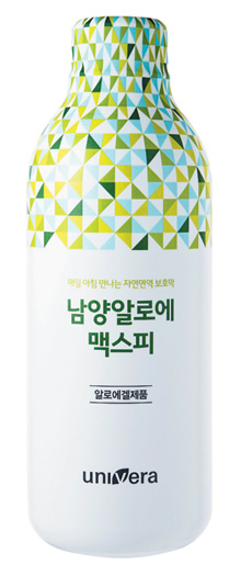 면역 다당체 300㎎함유… 한 잔에 알로에잎 24개 먹는 셈