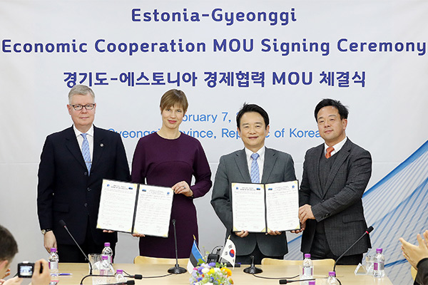 경기도가 에스토니아, 라트비아와 경제협력을 위한 상호교류를 골자로 한 MOU를 체결, 발트 3국과 북유럽 진출의 교두보를 마련하게 됐다.
