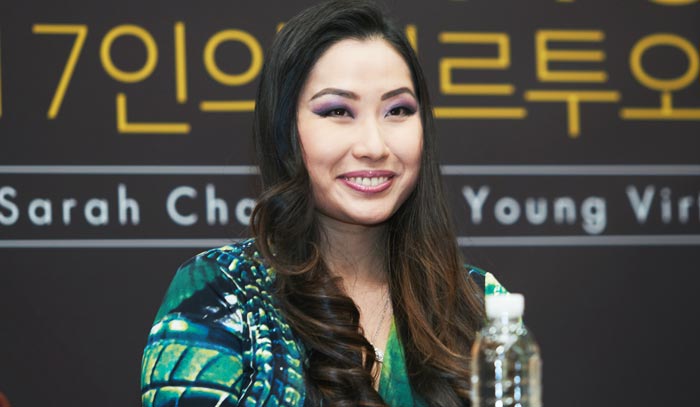 4년 만에 모국 무대에 서는 사라 장은“내가 연주하는 건 대부분 바이올린 협주곡인데, 이번엔 실내악에 초점을 맞춰 재미있는 곡들을 들려주고 싶다”고 했다.