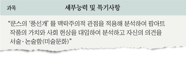 高3담임도 학생도… '세특 지어내기' 골치