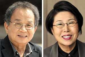 김창일(왼쪽), 김숙희