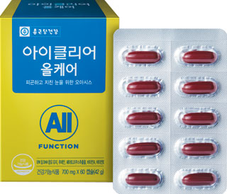 종근당건강의 '아이클리어 올케어