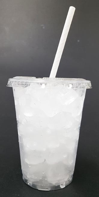 민짜 아이스컵