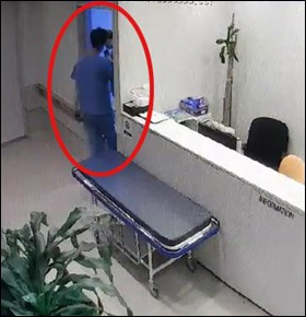 최근 부산의 한 정형외과에서 의료 기기 영업사원이 수술복을 입고 의사 대신 수술장에 들어가는 장면.