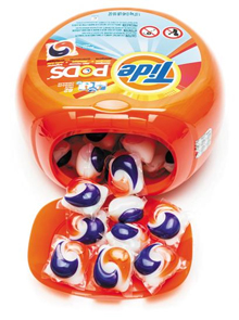 íì´ë íì¦(Tide Pods) í¬ì¥ ì©ê¸°ì ì¸ì .