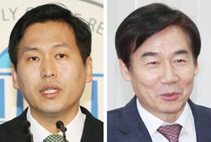 손금주 의원(왼쪽), 이용호 의원