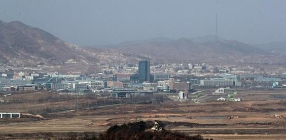 경기도 파주시 도라산전망대에서 바라본 개성공단 /조선일보DB