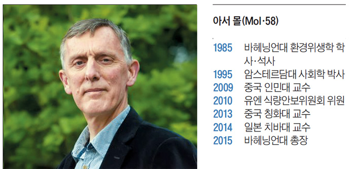 [Cover Story] '농업계 하버드大' 바헤닝언대학 아서 몰 총장 인터뷰
