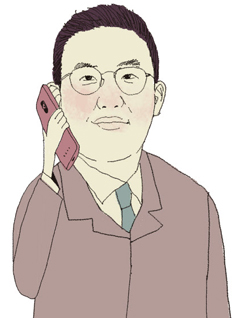 구광모 회장 일러스트