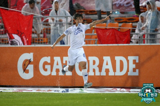 수원 삼성의 한석희. 사진제공=한국프로축구연맹