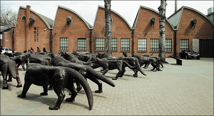 미국 갤러리 페이스(Pace)가 중국 베이징 ‘798예술구’에 2008년 문을 열었던 ‘페이스 베이징’ 전경. 미·중 무역 전쟁으로 최근 문 닫았다.