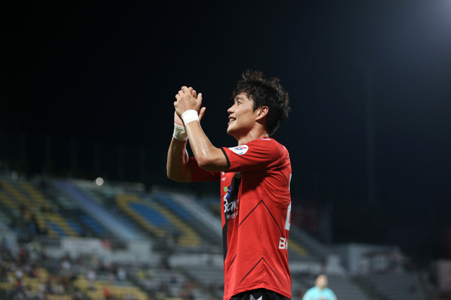 경남 김효기. 사진제공=한국프로축구연맹