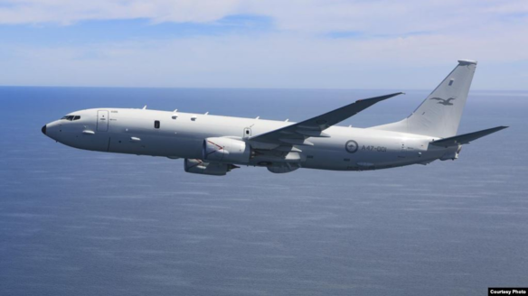 호주 공군 소속 P-8A 포세이돈 해상 초계기./호주 공군, VOA 캡처