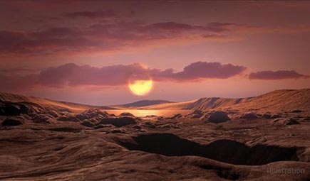 300광년 떨어진 우주에 지구와 비슷한 외계행성 발견