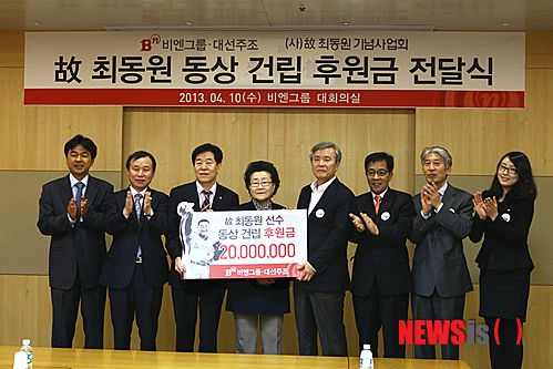 故최동원 동상, 올 9월 '사직야구장'에 선다