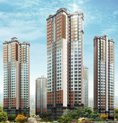 대방노블랜드 조감도