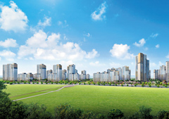 한양수자인 와이즈시티 조감도