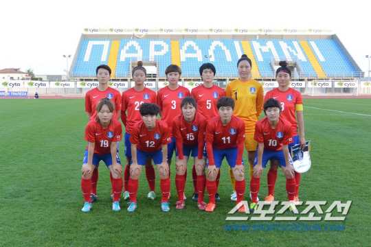 ◇키프러스컵에 출전중인 대한민국 여자대표팀