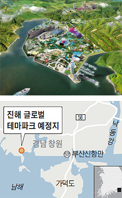 글로벌 테마파크 조감도