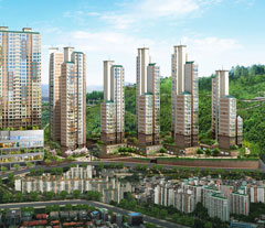 길음역 동양파라곤 아파트<조감도>